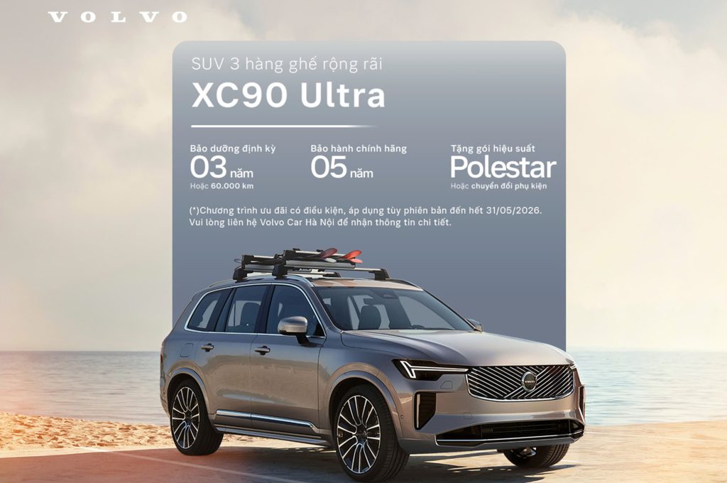 Ưu đãi tháng 05/2026 Volvo Hà Nội