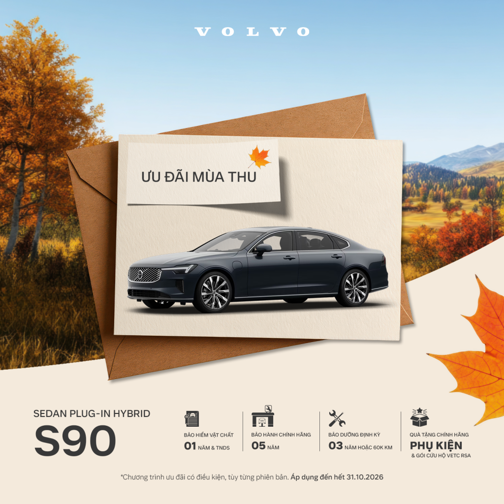 S90 Ưu đãi tháng 10.2026